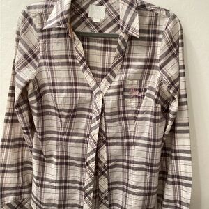 Guess Multicolor Plaid Shirt